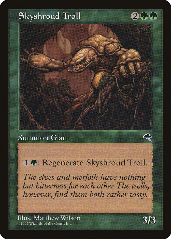 Skyshroud Troll [Tempest] | Pandora's Boox
