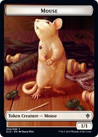 Mouse // Food (16) Double-Sided Token [Throne of Eldraine Tokens] | Pandora's Boox