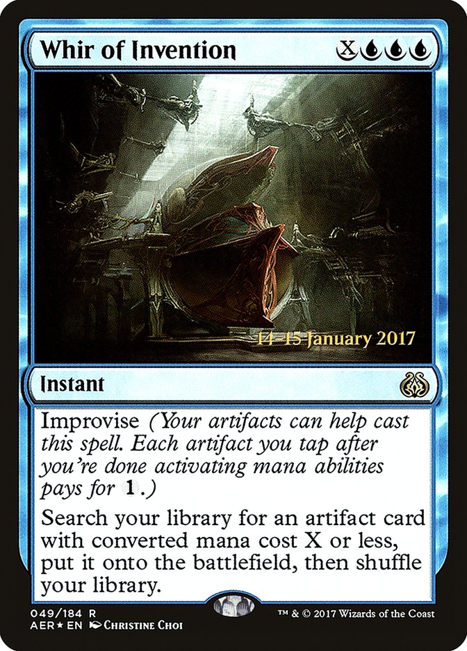 Whir of Invention [Aether Revolt Prerelease Promos] | Pandora's Boox