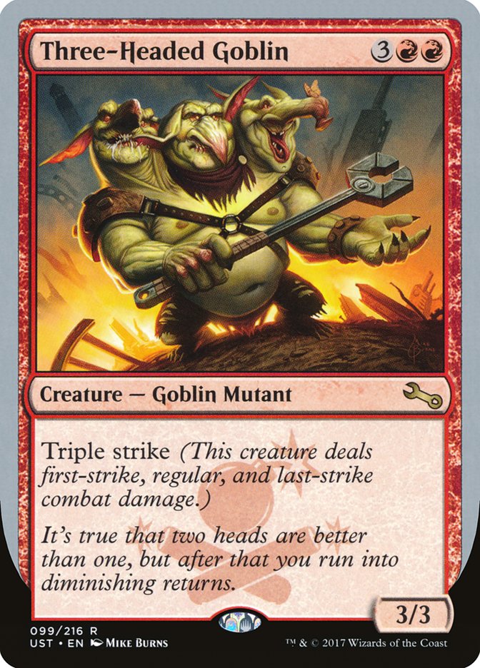 Three-Headed Goblin [Unstable] | Pandora's Boox