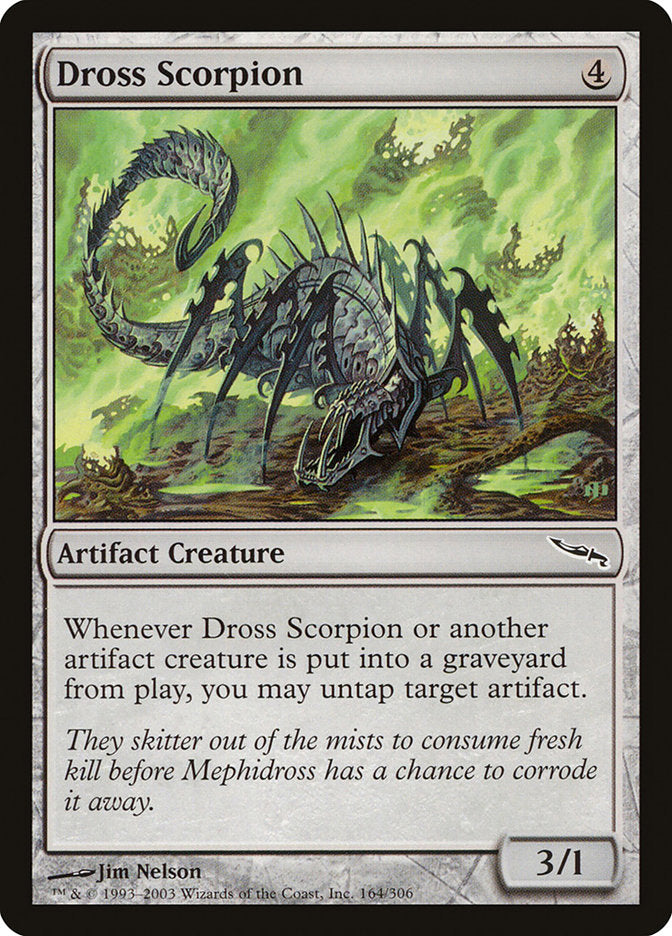 Dross Scorpion [Mirrodin] | Pandora's Boox
