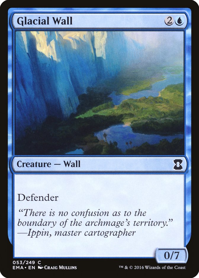 Glacial Wall [Eternal Masters] | Pandora's Boox