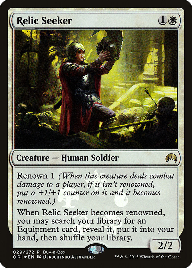 Relic Seeker (Buy-A-Box) [Magic Origins Promos] | Pandora's Boox