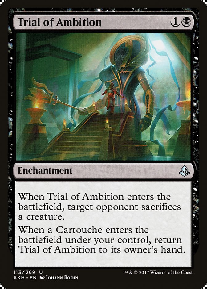 Trial of Ambition [Amonkhet] | Pandora's Boox