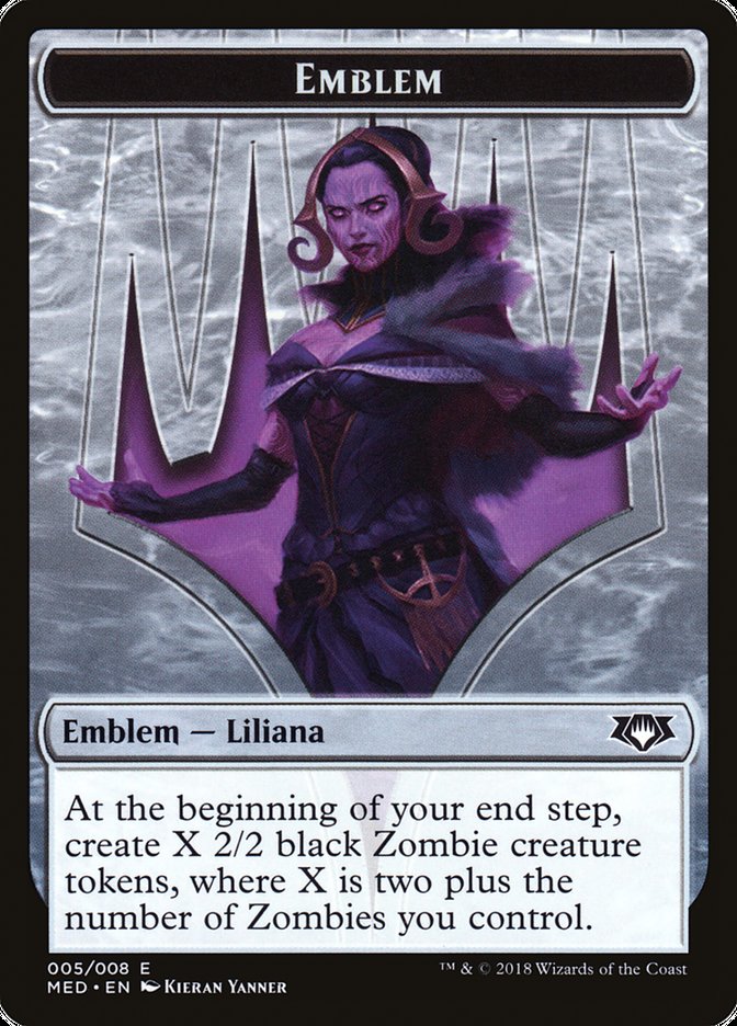 Liliana, the Last Hope Emblem [Mythic Edition Tokens] | Pandora's Boox