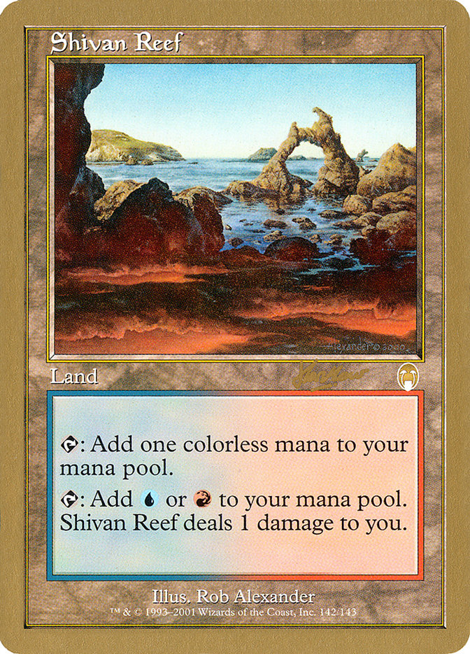 Shivan Reef (Sim Han How) [World Championship Decks 2002] | Pandora's Boox