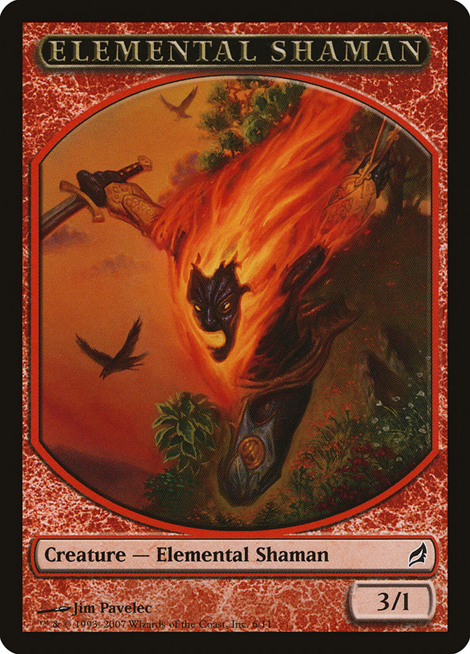 Elemental Shaman Token [Lorwyn Tokens] | Pandora's Boox