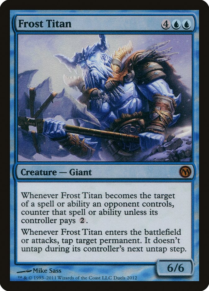 Frost Titan (Duels of the Planeswalkers Promos) [Duels of the Planeswalkers Promos 2011] | Pandora's Boox