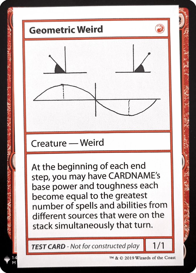 Geometric Weird [Mystery Booster Playtest Cards] | Pandora's Boox