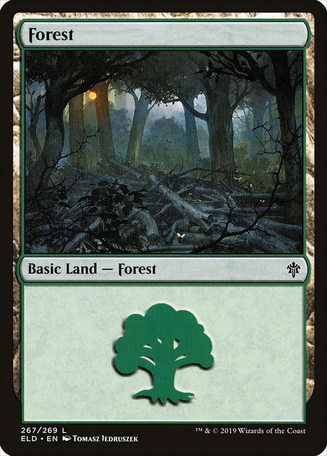 Forest (267) [Throne of Eldraine] | Pandora's Boox