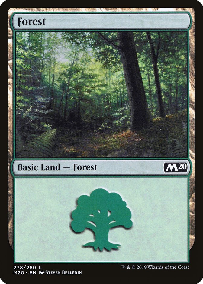 Forest (278) [Core Set 2020] | Pandora's Boox