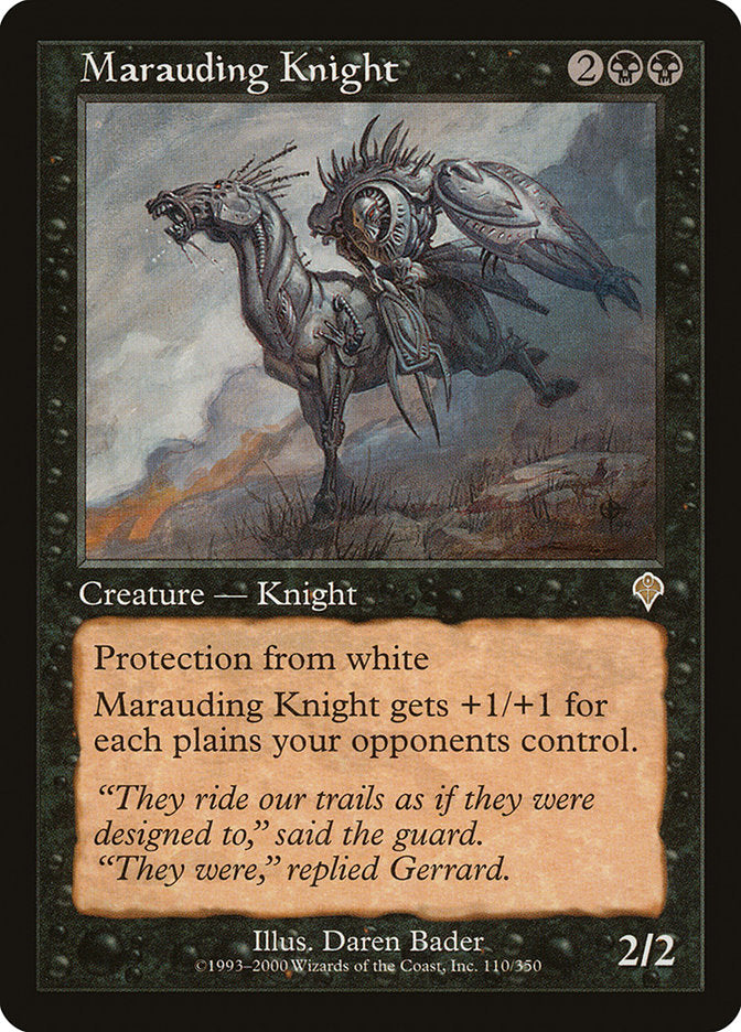 Marauding Knight [Invasion] | Pandora's Boox