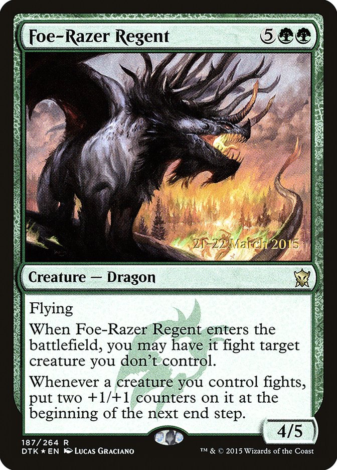 Foe-Razer Regent [Dragons of Tarkir Prerelease Promos] | Pandora's Boox