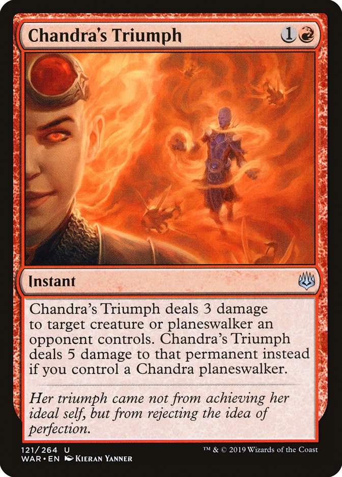 Chandra's Triumph [War of the Spark] | Pandora's Boox