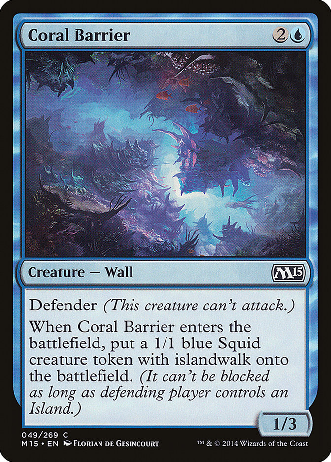 Coral Barrier [Magic 2015] | Pandora's Boox