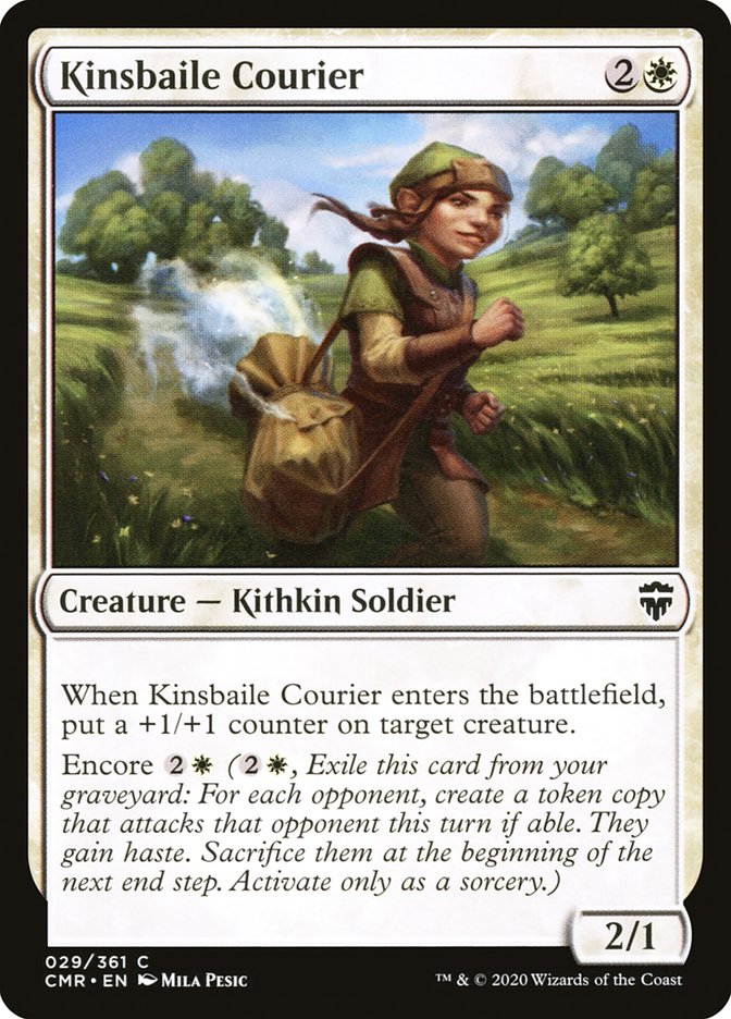Kinsbaile Courier [Commander Legends] | Pandora's Boox