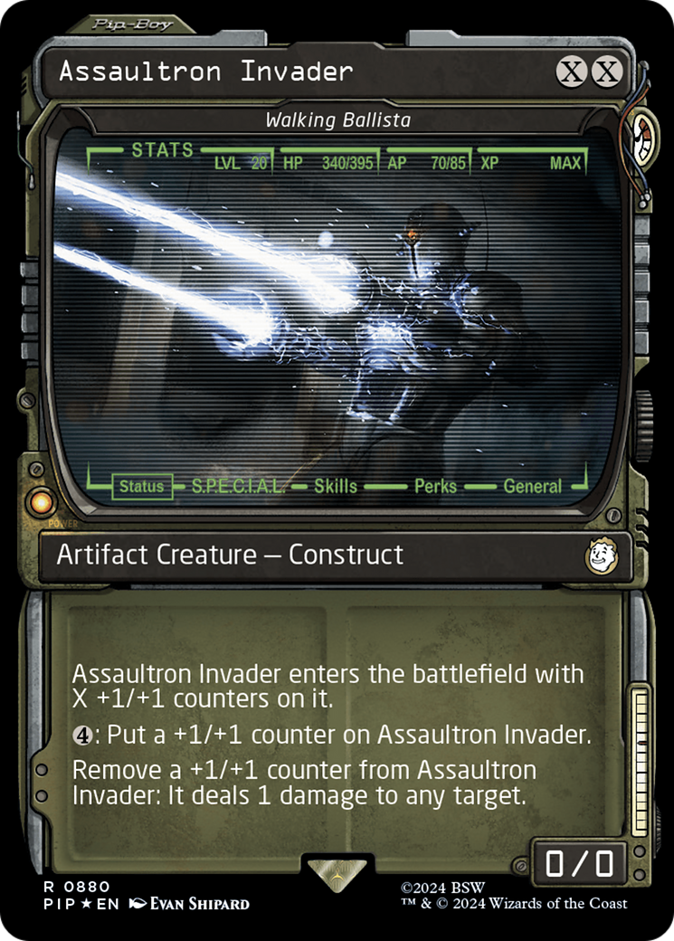 Assaultron Invader - Walking Ballista (Surge Foil) [Fallout] | Pandora's Boox