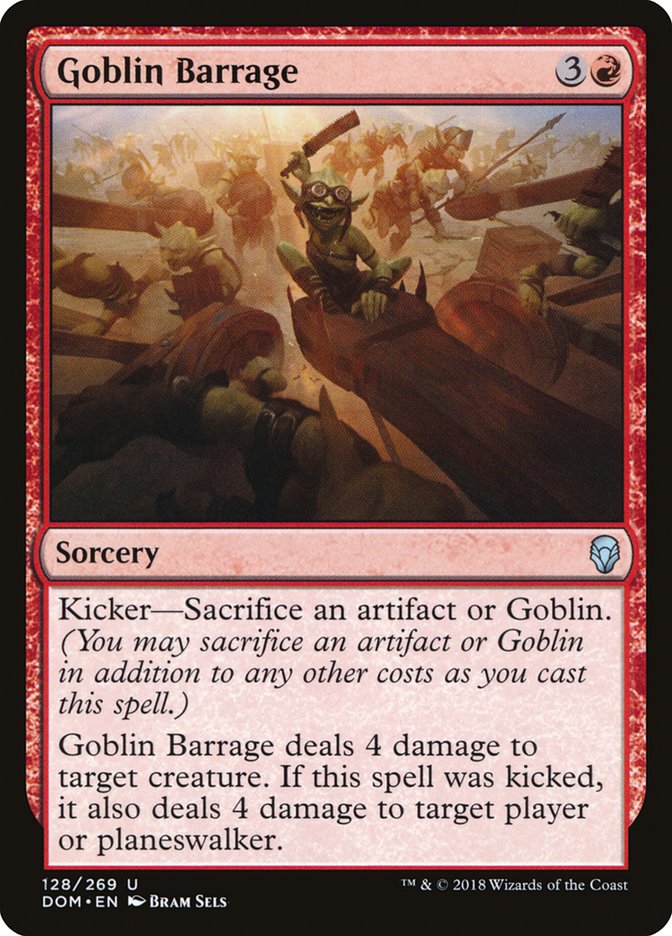 Goblin Barrage [Dominaria] | Pandora's Boox