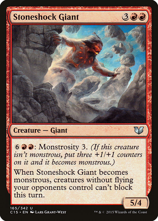 Stoneshock Giant [Commander 2015] | Pandora's Boox