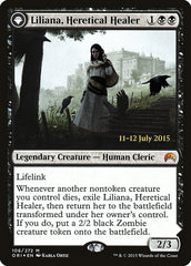 Liliana, Heretical Healer // Liliana, Defiant Necromancer [Magic Origins Prerelease Promos] | Pandora's Boox