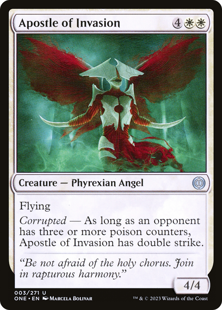 Apostle of Invasion [Phyrexia: All Will Be One] | Pandora's Boox