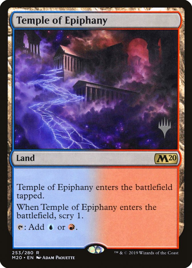 Temple of Epiphany (Promo Pack) [Core Set 2020 Promos] | Pandora's Boox