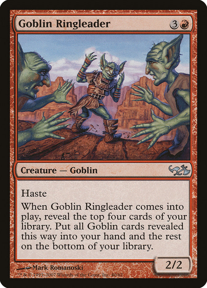 Goblin Ringleader [Duel Decks: Elves vs. Goblins] | Pandora's Boox