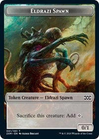 Eldrazi Spawn // Germ Double-Sided Token [Double Masters Tokens] | Pandora's Boox