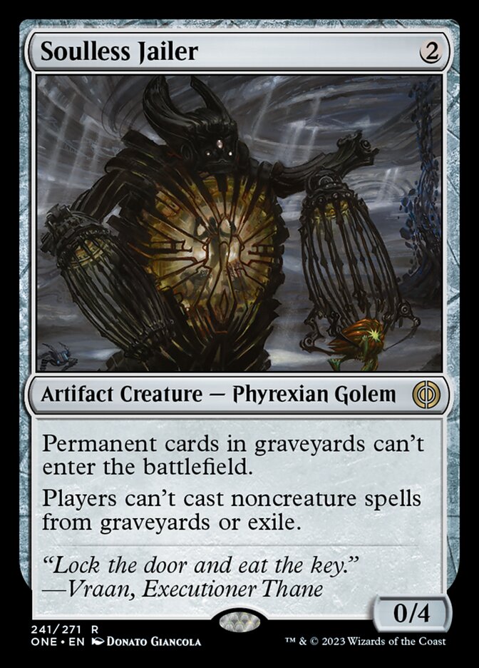 Soulless Jailer [Phyrexia: All Will Be One] | Pandora's Boox