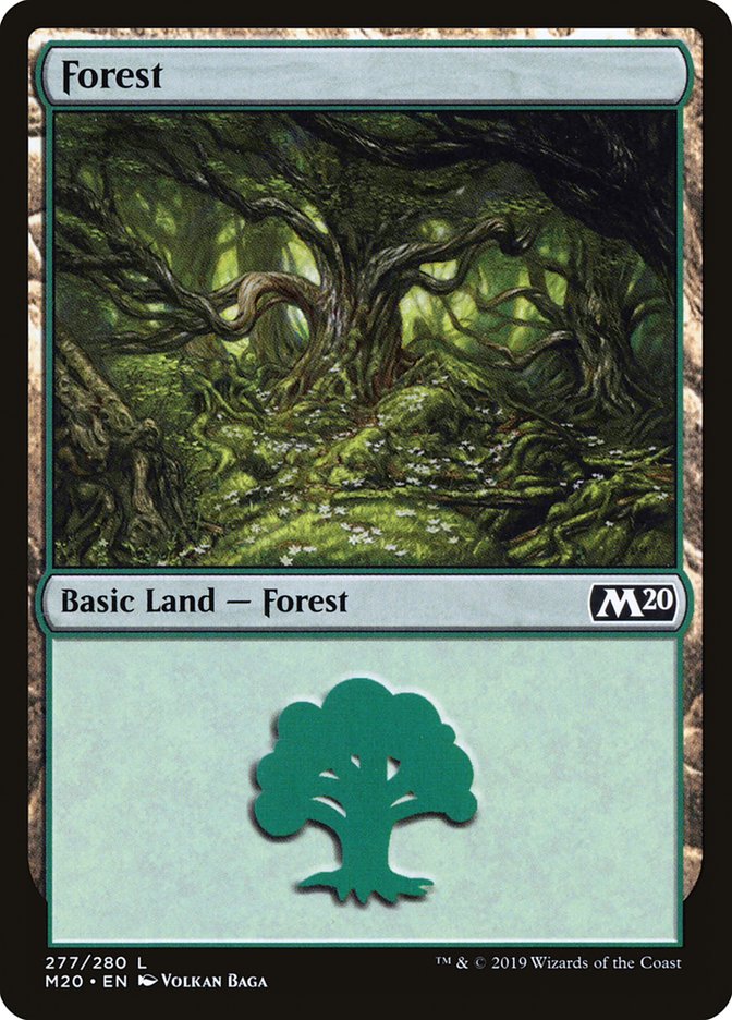 Forest (277) [Core Set 2020] | Pandora's Boox