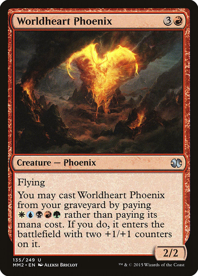 Worldheart Phoenix [Modern Masters 2015] | Pandora's Boox