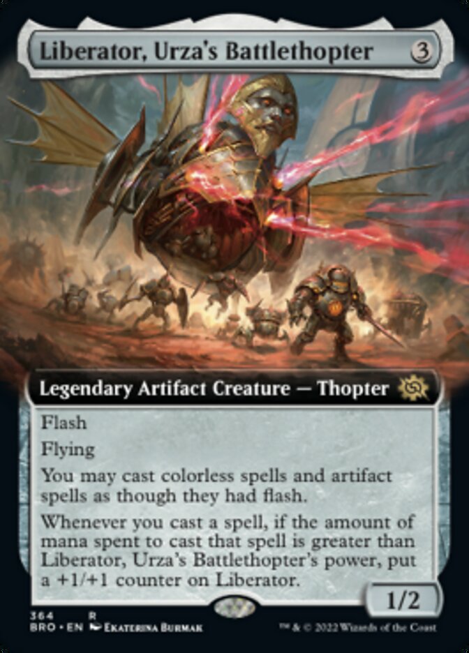 Liberator, Urza's Battlethopter (Extended Art) [The Brothers' War] | Pandora's Boox