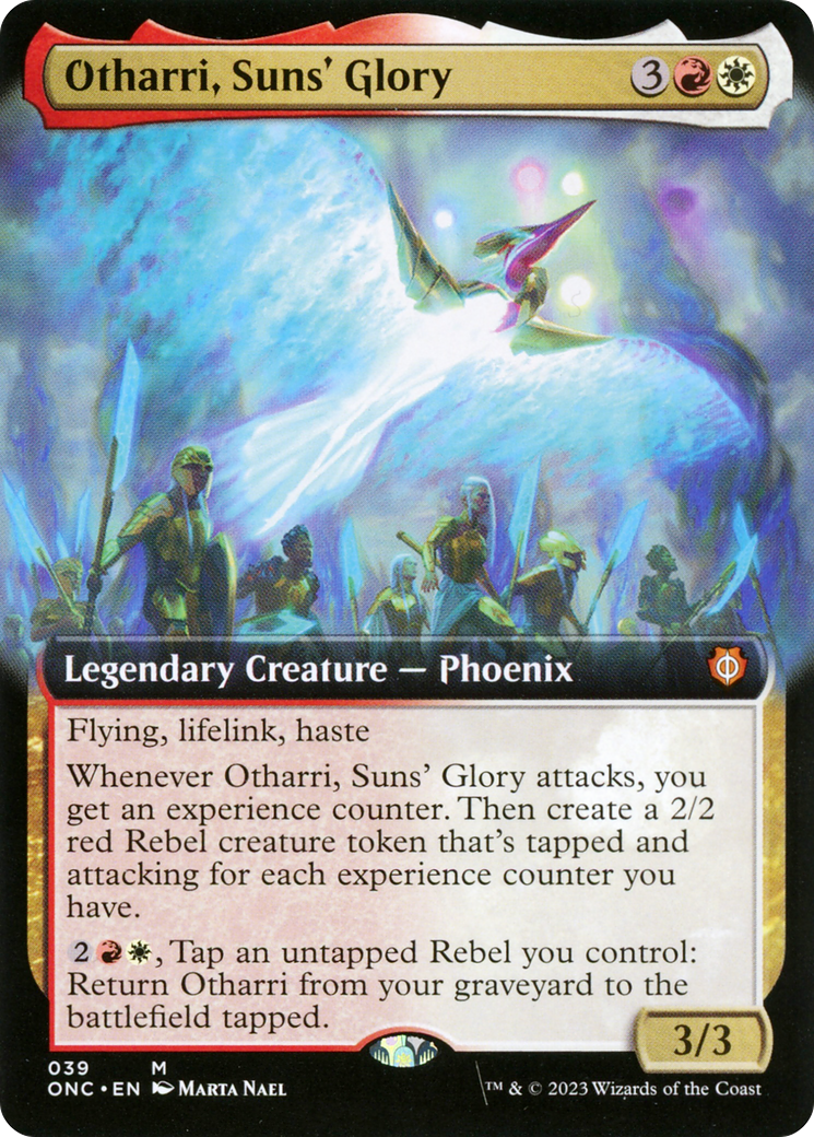 Otharri, Suns' Glory (Extended Art) [Phyrexia: All Will Be One Commander] | Pandora's Boox