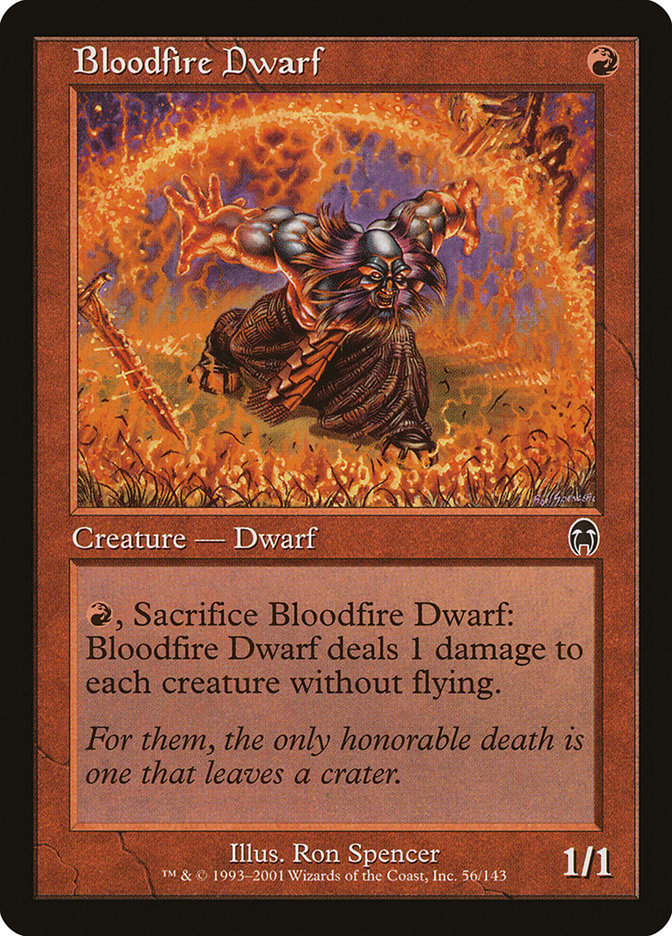 Bloodfire Dwarf [Apocalypse] | Pandora's Boox