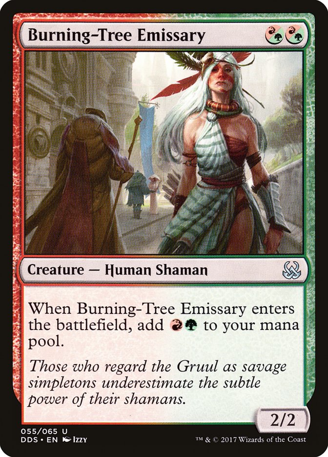 Burning-Tree Emissary [Duel Decks: Mind vs. Might] | Pandora's Boox