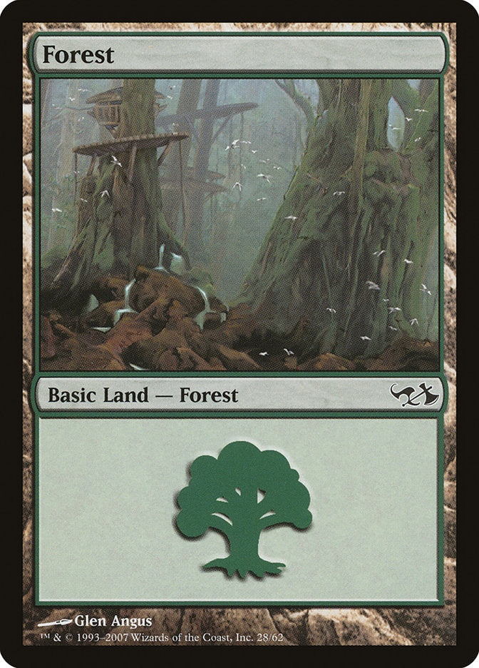 Forest (28) [Duel Decks: Elves vs. Goblins] | Pandora's Boox