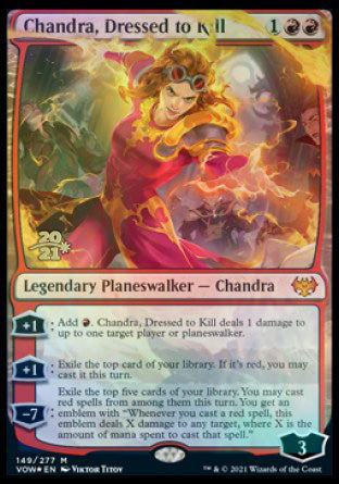 Chandra, Dressed to Kill [Innistrad: Crimson Vow Prerelease Promos] | Pandora's Boox