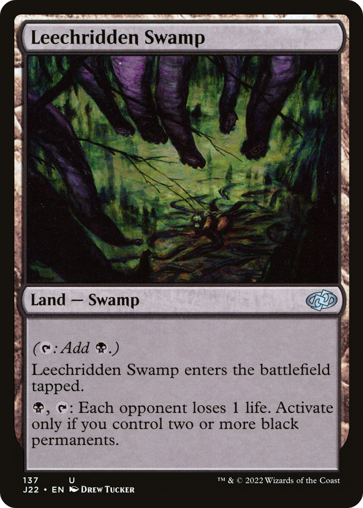 Leechridden Swamp [Jumpstart 2022] | Pandora's Boox
