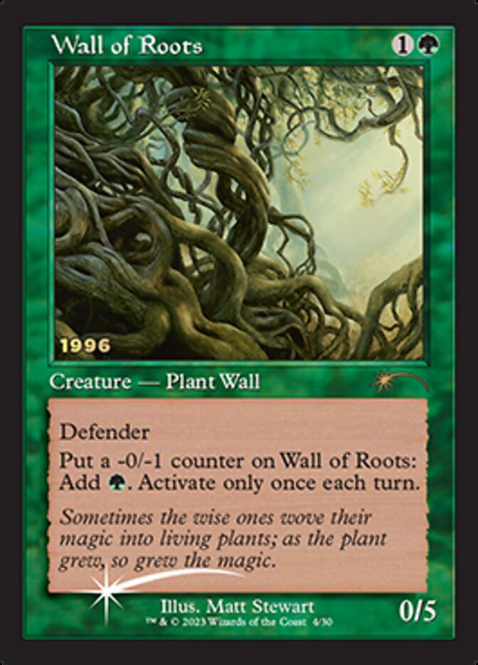 Wall of Roots [30th Anniversary Promos] | Pandora's Boox