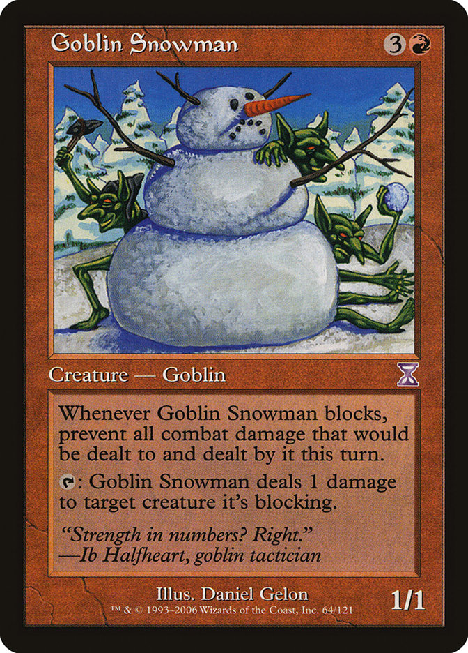 Goblin Snowman [Time Spiral Timeshifted] | Pandora's Boox