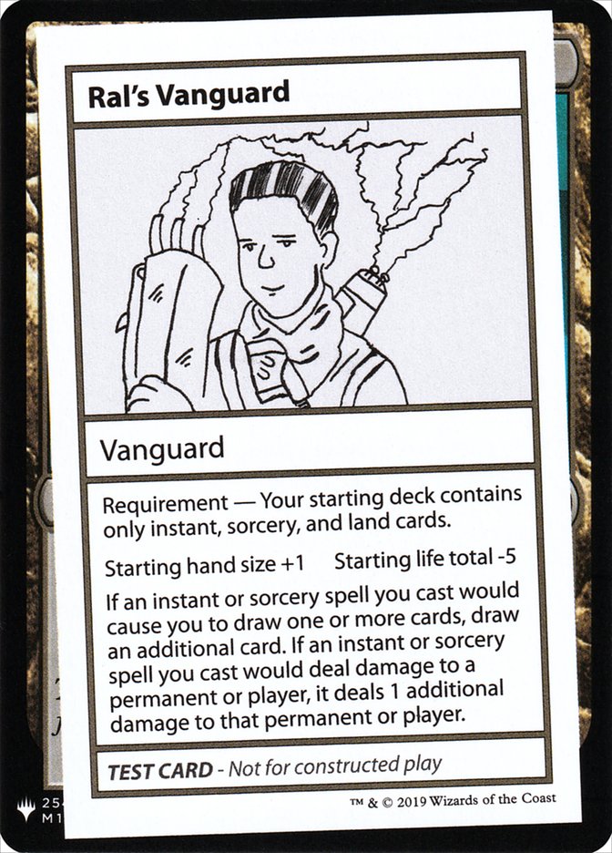 Ral's Vanguard [Mystery Booster Playtest Cards] | Pandora's Boox