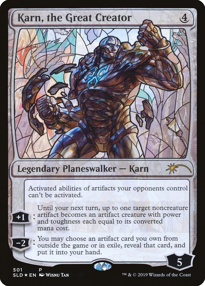 Karn, the Great Creator (Stained Glass) [Secret Lair Drop Promos] | Pandora's Boox