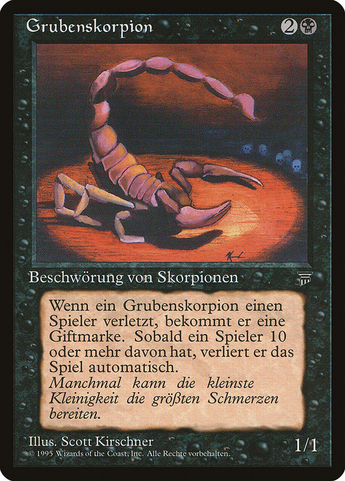 Pit Scorpion (German) - "Grubenskorpion" [Renaissance] | Pandora's Boox