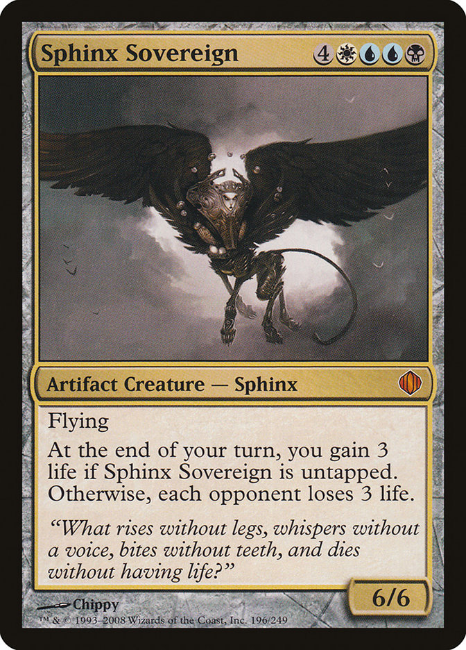 Sphinx Sovereign [Shards of Alara] | Pandora's Boox