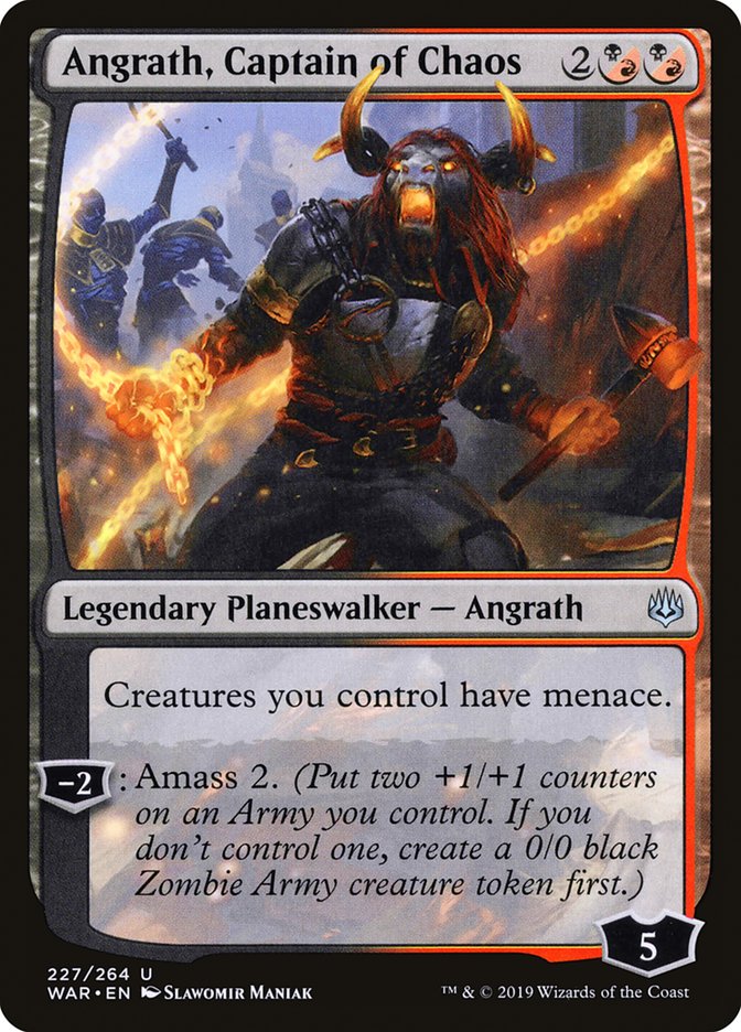 Angrath, Captain of Chaos [War of the Spark] | Pandora's Boox
