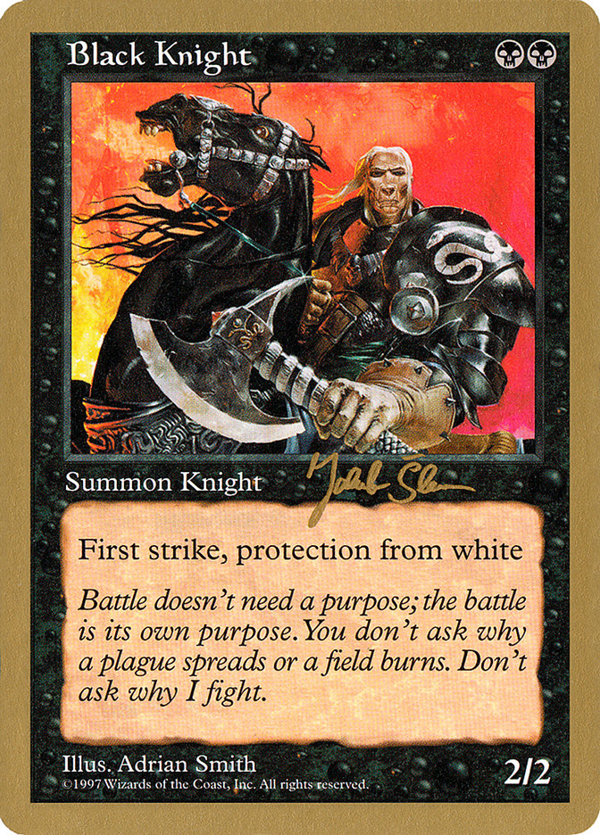 Black Knight (Jakub Slemr) [World Championship Decks 1997] | Pandora's Boox