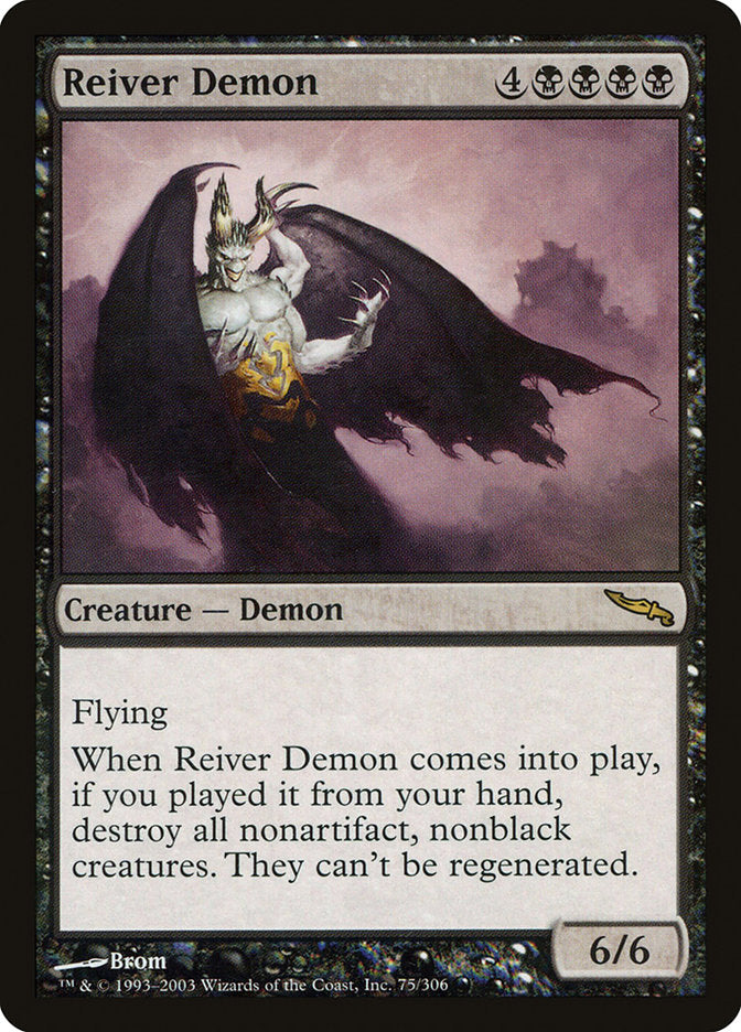 Reiver Demon [Mirrodin] | Pandora's Boox