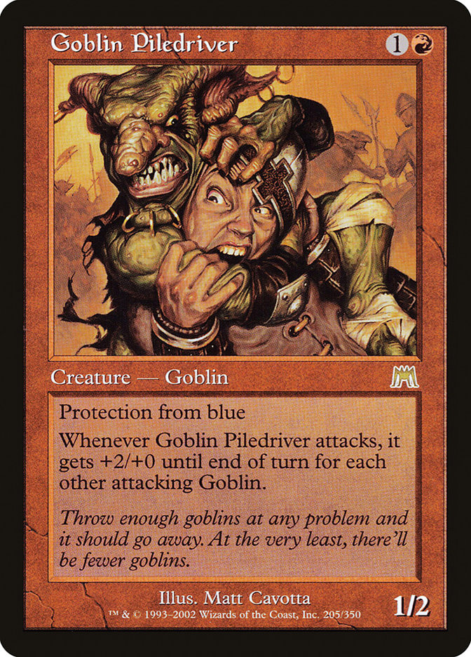Goblin Piledriver [Onslaught] | Pandora's Boox