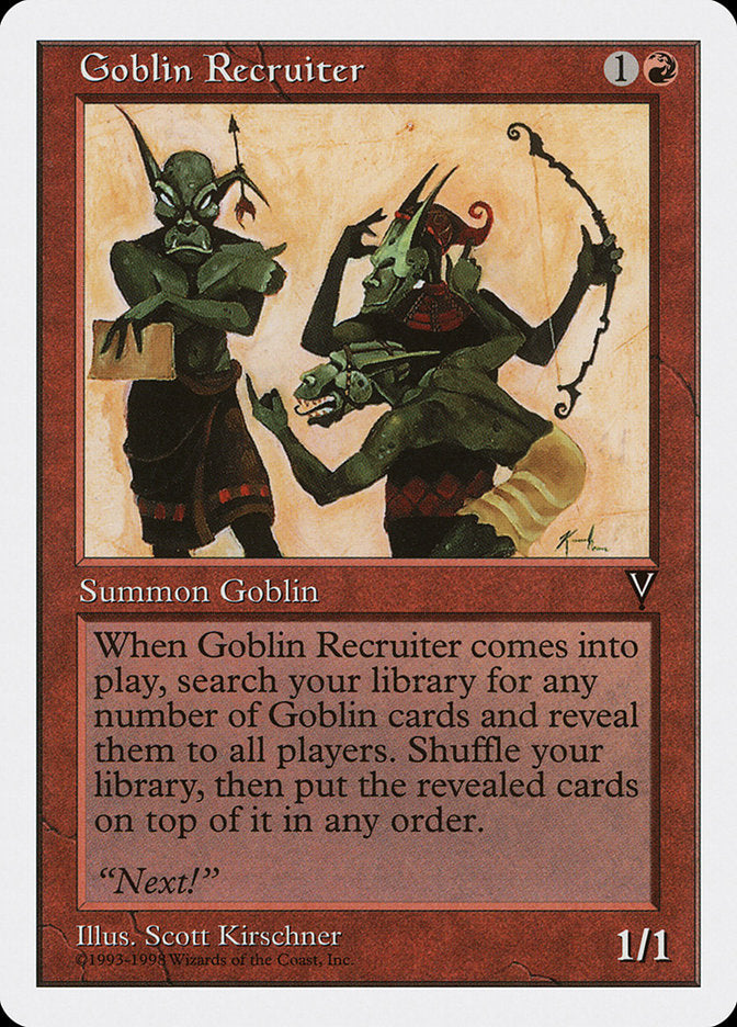 Goblin Recruiter [Anthologies] | Pandora's Boox