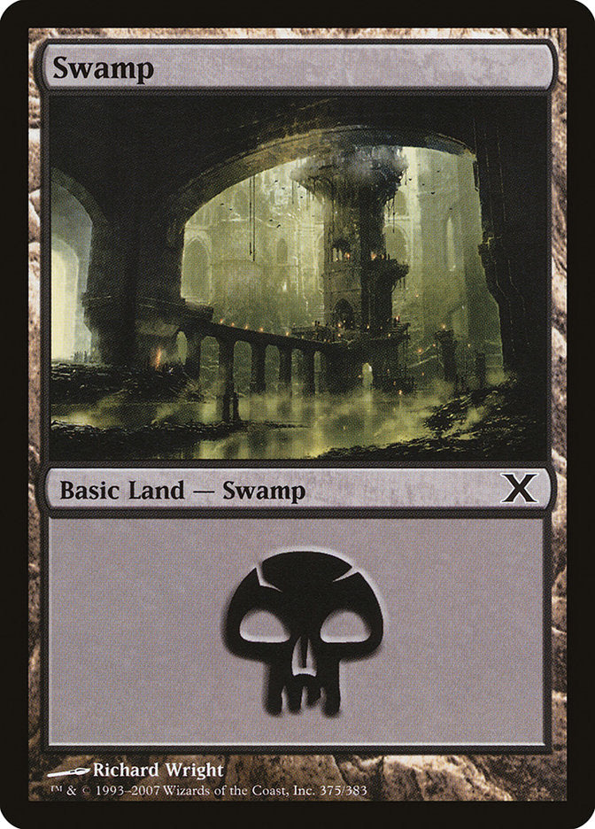 Swamp (375) [Tenth Edition] | Pandora's Boox